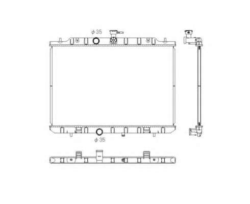 Радиатор, охлаждение двигателя