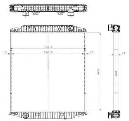Радиатор, охлаждение двигателя