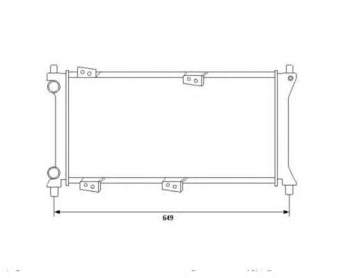 Радиатор, охлаждение двигателя
