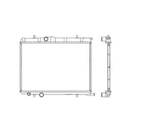 Радиатор, охлаждение двигателя