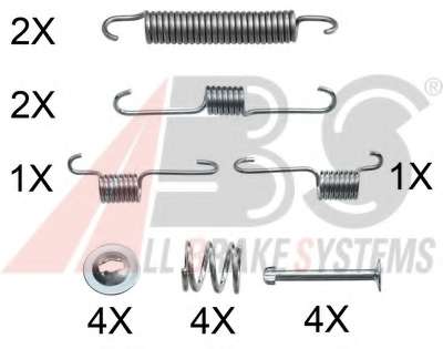 Комплектующие, тормозная колодка