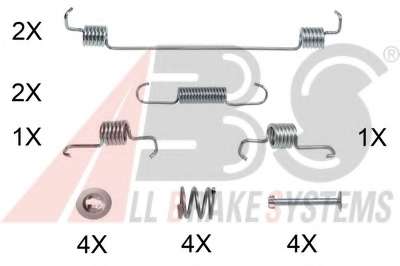 Комплектующие, тормозная колодка