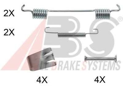 Комплектующие, тормозная колодка