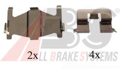 Комплектующие, колодки дискового тормоза