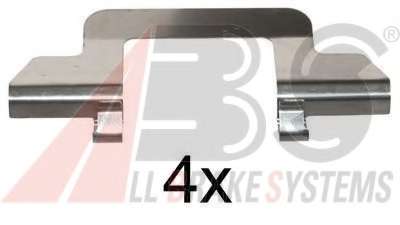 Комплектующие, колодки дискового тормоза