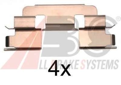 Комплектующие, колодки дискового тормоза