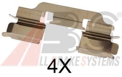 Комплектующие, колодки дискового тормоза