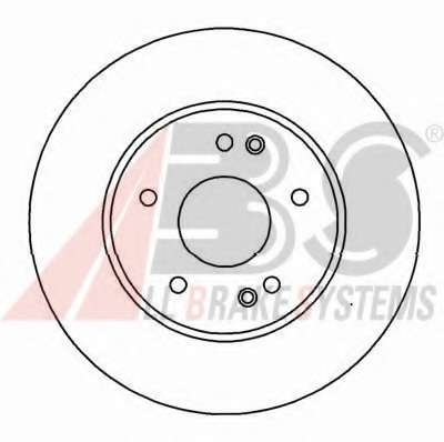 Гальмівний диск перед. W203/W208/W209/W202 (93-11)