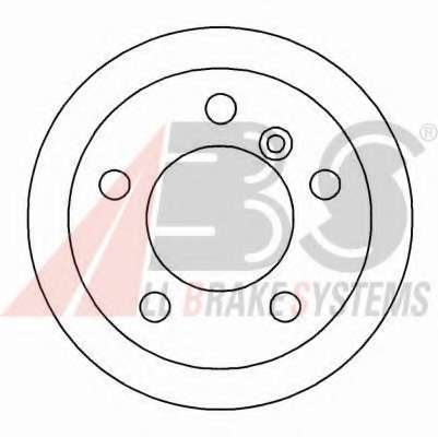 Гальмівний диск зад. Sprinter 308-316 96-06 (16mm)