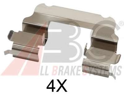 Комплектующие, колодки дискового тормоза