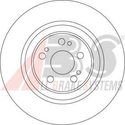 Гальмівний диск пер. MB W163 98-05 (345x32)