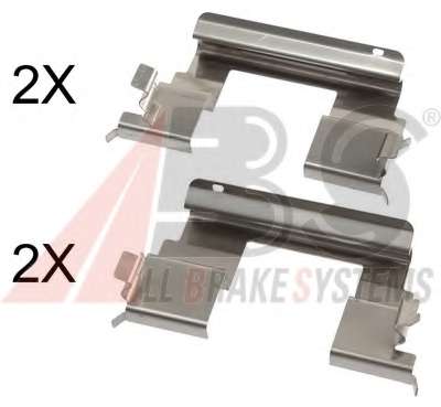 Комплектующие, колодки дискового тормоза