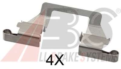 Комплектующие, колодки дискового тормоза