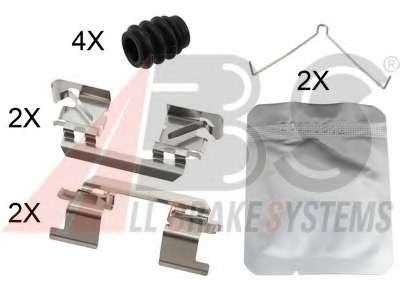 Комплектующие, колодки дискового тормоза