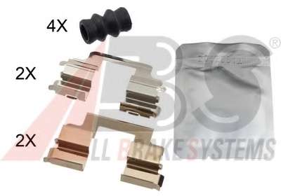 Комплектующие, колодки дискового тормоза