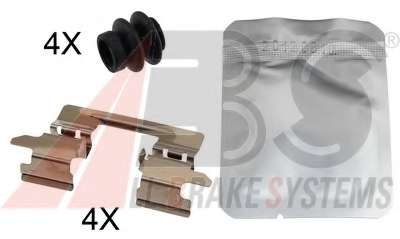 Комплектующие, колодки дискового тормоза