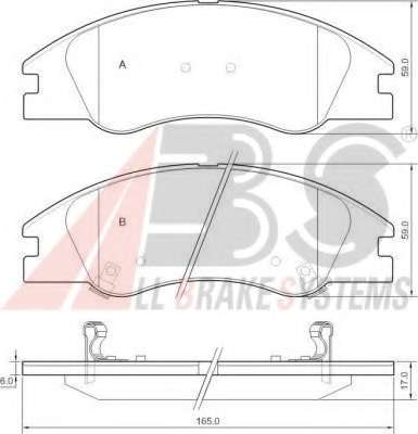 Гальмівні колодки пер. Hyundai Accent/Kia Rio 05- (mando)