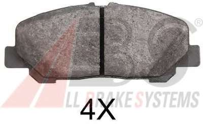 Комплект тормозных колодок, дисковый тормоз