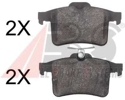 Комплект тормозных колодок, дисковый тормоз