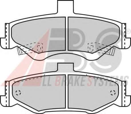 Комплект тормозных колодок, дисковый тормоз
