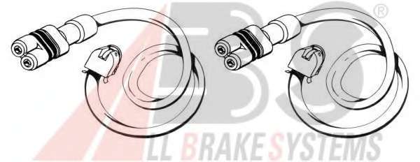 Сигнализатор, износ тормозных колодок