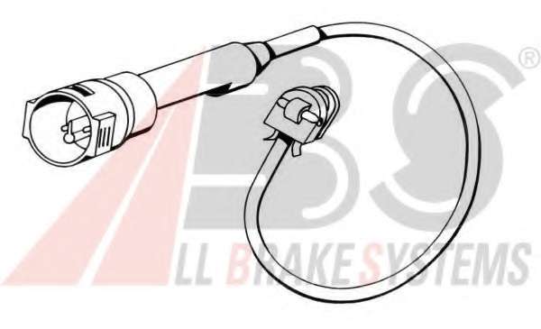 Сигнализатор, износ тормозных колодок