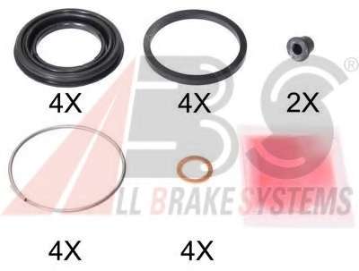 Ремкомплект, тормозной суппорт