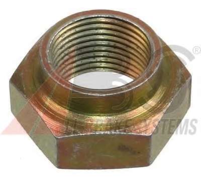 Гайка. Конец вала, приводной вал. Гайка, шейка оси