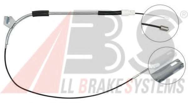 Трос, стояночная тормозная система