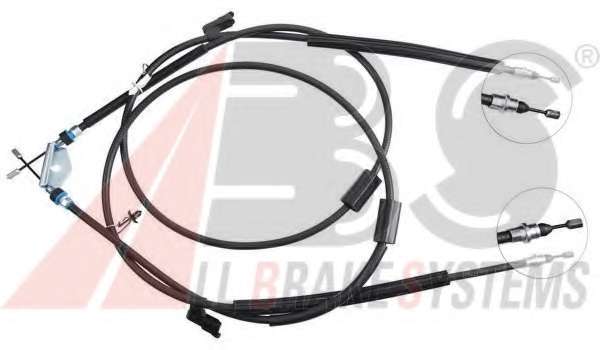 Трос, стояночная тормозная система