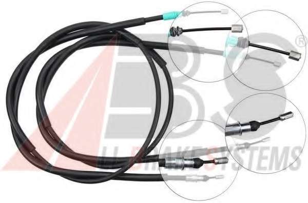 Трос, стояночная тормозная система