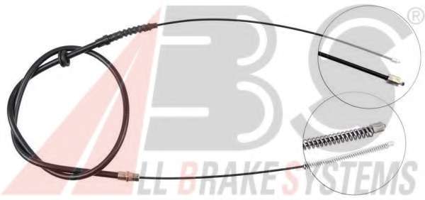 Трос, стояночная тормозная система