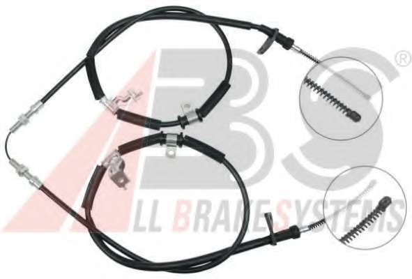 Трос ручного гальма Matiz/Spark (00-10)