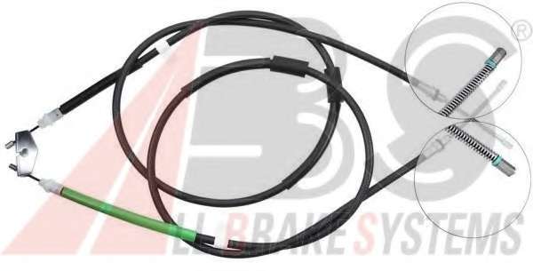 Трос, стояночная тормозная система