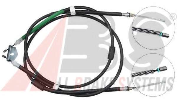 Трос, стояночная тормозная система