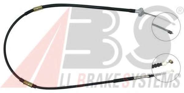 Трос, стояночная тормозная система