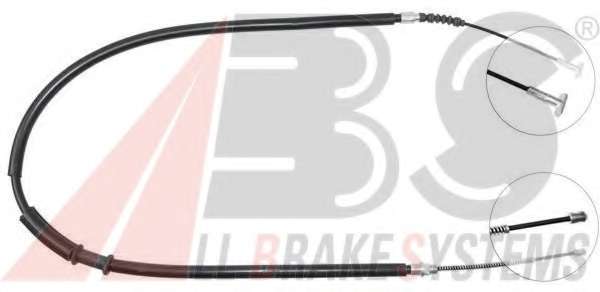 Трос, стояночная тормозная система