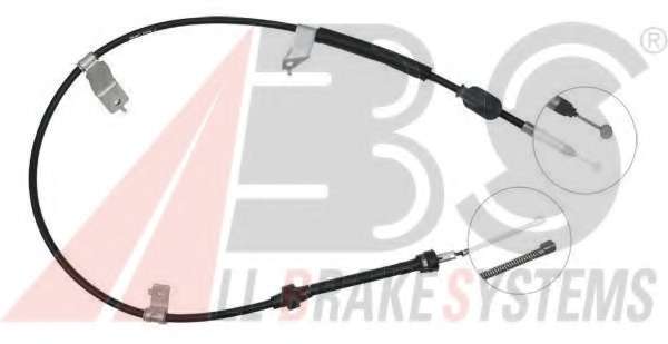 Трос, стояночная тормозная система