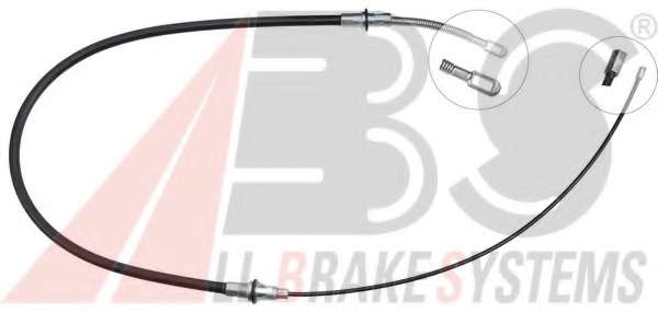 Трос, стояночная тормозная система