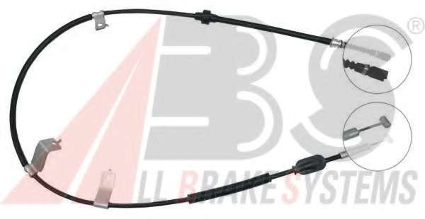 Трос, стояночная тормозная система