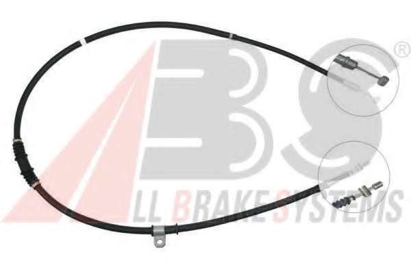 Трос, стояночная тормозная система