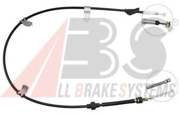 Трос, стояночная тормозная система