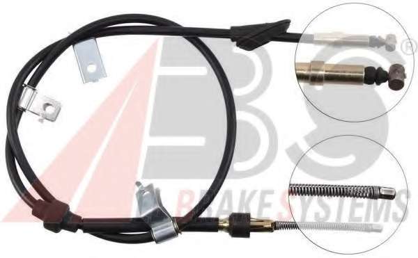 Трос, стояночная тормозная система