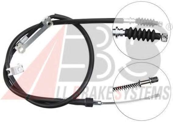 Трос, стояночная тормозная система