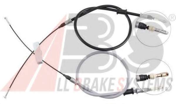 Трос, стояночная тормозная система