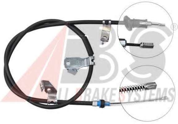 Трос, стояночная тормозная система