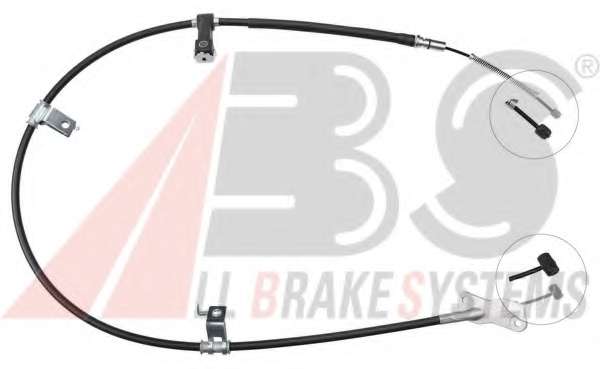 Трос, стояночная тормозная система