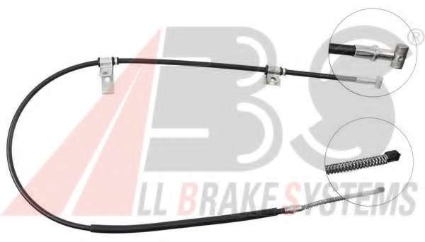 Трос, стояночная тормозная система