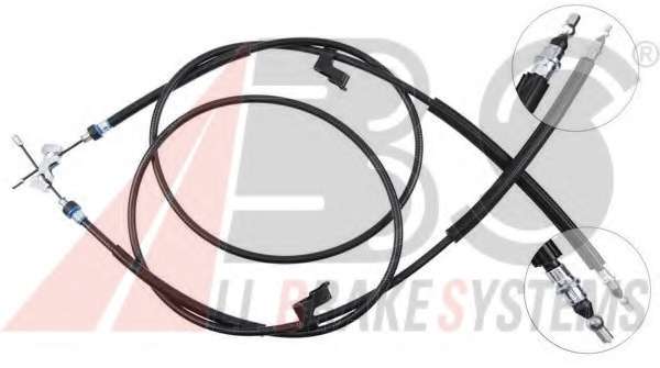 Трос, стояночная тормозная система