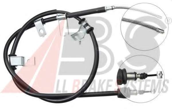 Трос, стояночная тормозная система